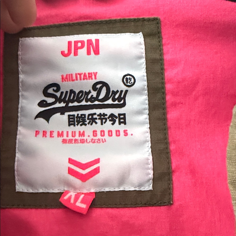 Superdry Olive Military Field Jacket - Picture 5 of 8
